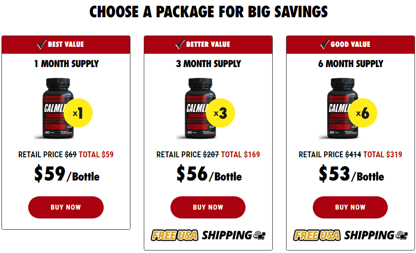 CalmLean - Special Offer